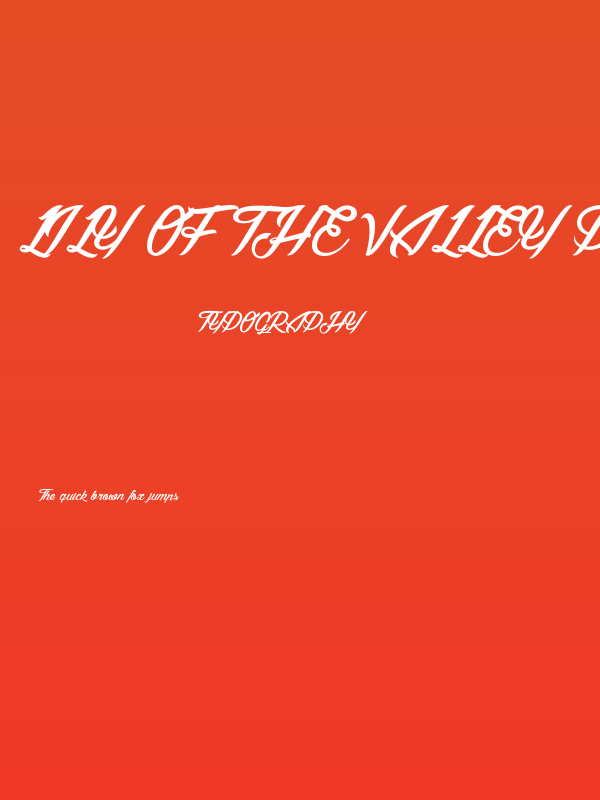 Lily of the Valley_Personal_Use Poster