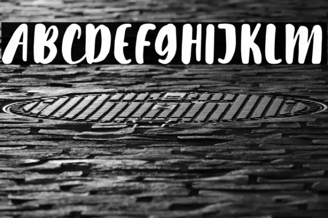 LilyWhite Font examples