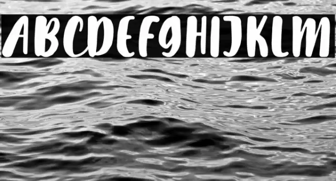 LilyWhite Font examples