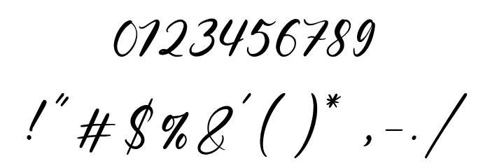 Lilybud Font OTHER CHARS