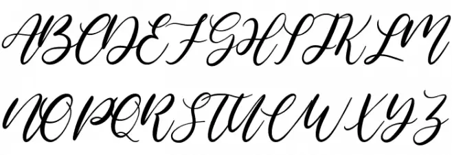 Lilybud Schriftart Groß