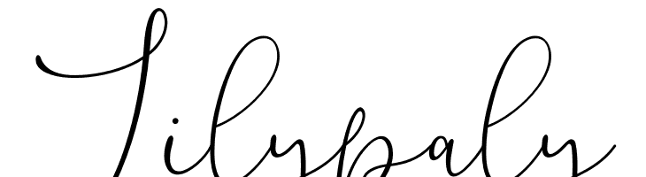 Lilypaly  フリーフォントのダウンロード