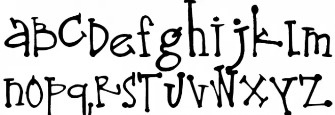 Lima Bean Schriftart Groß