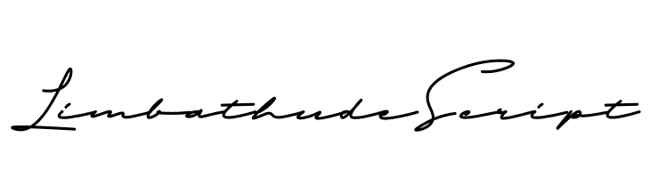 Limbathude Script  Free Fonts Download