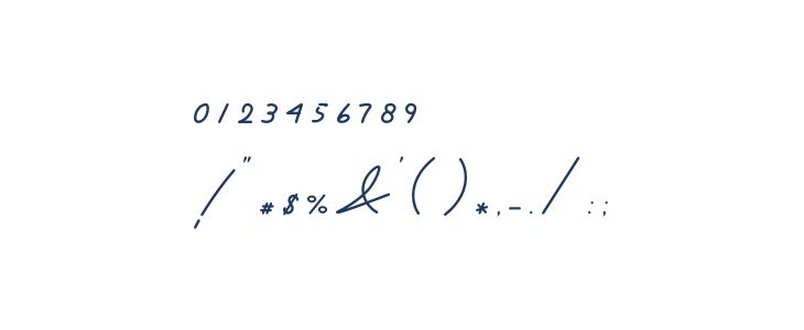 Limbathude Script Other Characters