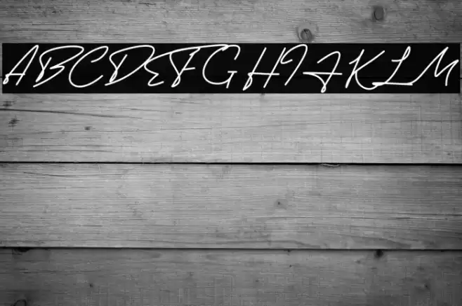 Limbathude Script Font examples