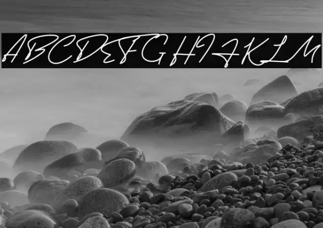 Limbathude Script Font examples