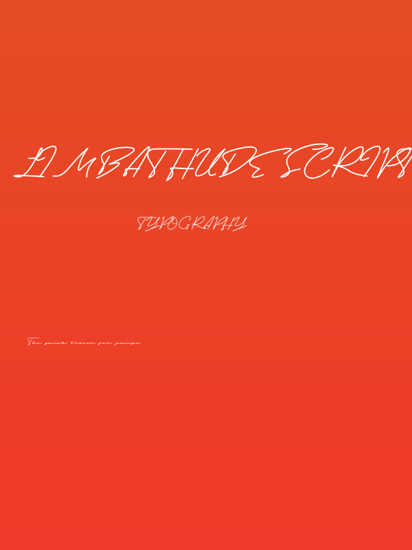 Limbathude Script Poster