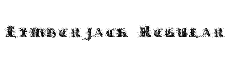 Limberjack Regular Шрифта