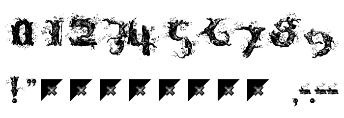 Limberjack Regular Font OTHER CHARS