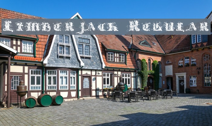Limberjack Regular Font examples