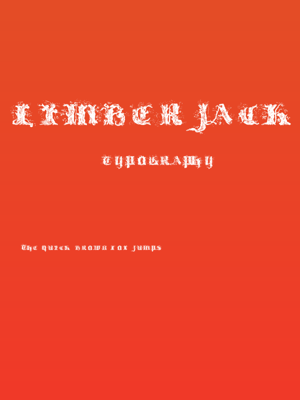Limberjack Regular Poster