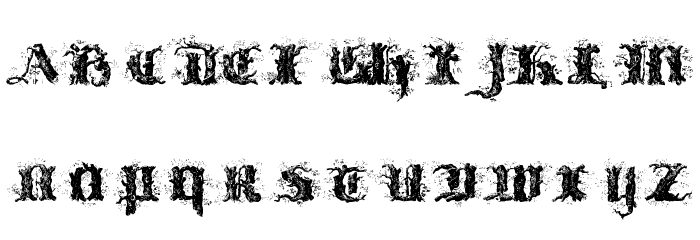 Limberjack Regular Font LOWERCASE