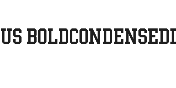 Limbus-BoldCondensedDemo Logo