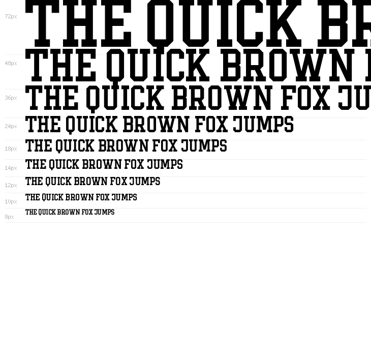 Limbus-BoldCondensedDemo Waterfall