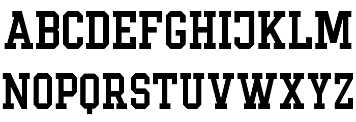 Limbus-BoldCondensedDemo Font LOWERCASE