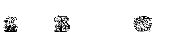 Lime Blossom Caps Font