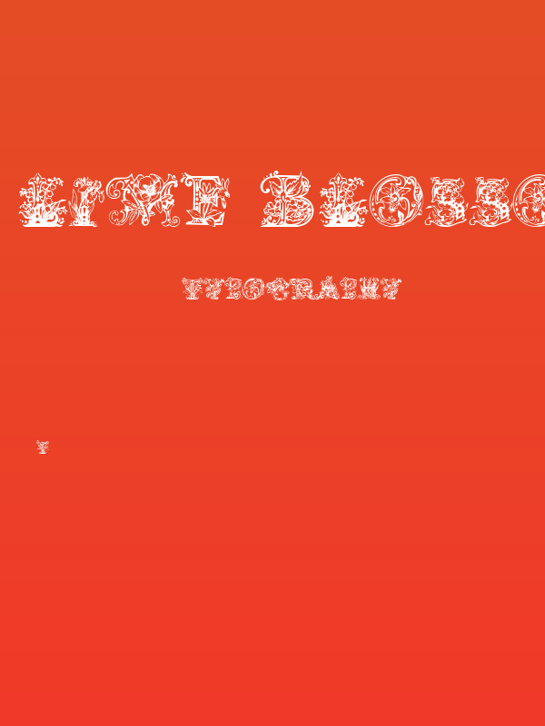 Lime Blossom Caps Poster