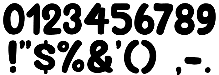 Lime Days Font OTHER CHARS