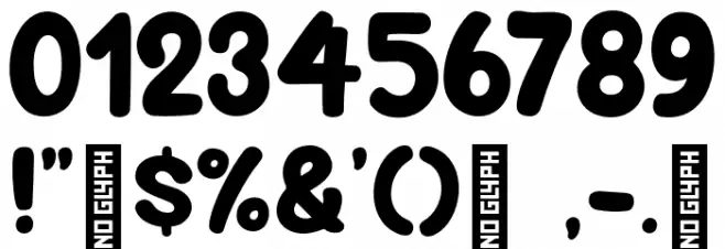 Lime Days Font OTHER CHARS