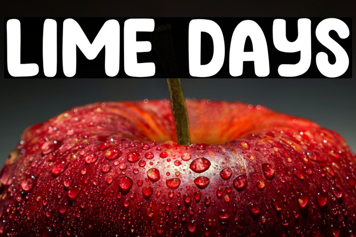 Lime Days Example 1