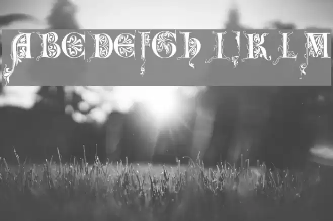 Lime Glory Caps Font examples