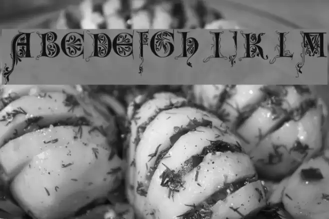 Lime Glory Caps Font examples