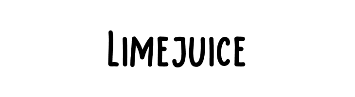 Limejuice  免费字体下载
