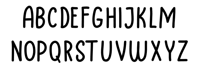 LimejuiceThin Font LOWERCASE