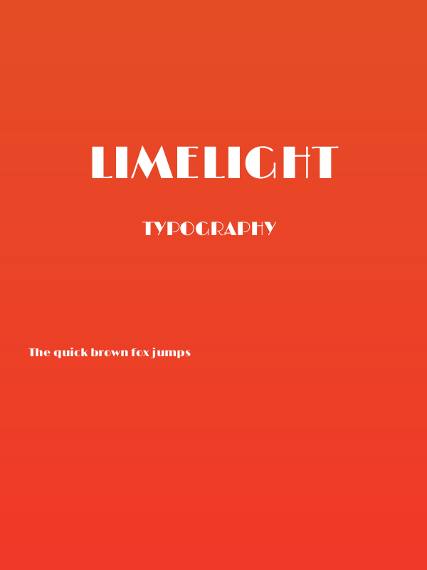 Limelight Poster