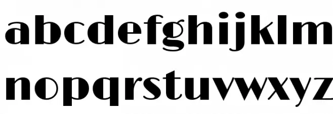 Limelight Font LOWERCASE