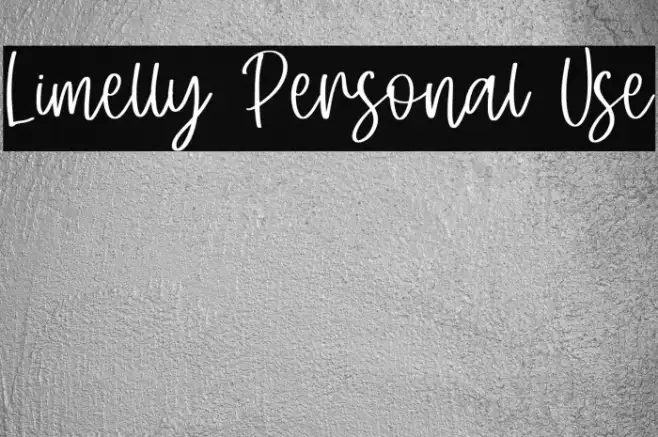 Limelly Personal Use Example 2