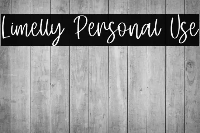Limelly Personal Use Example 3