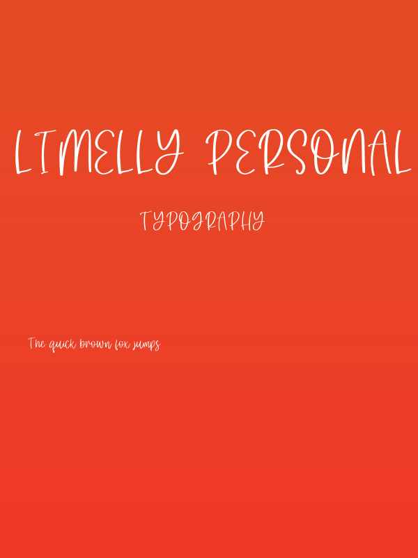 Limelly Personal Use Poster