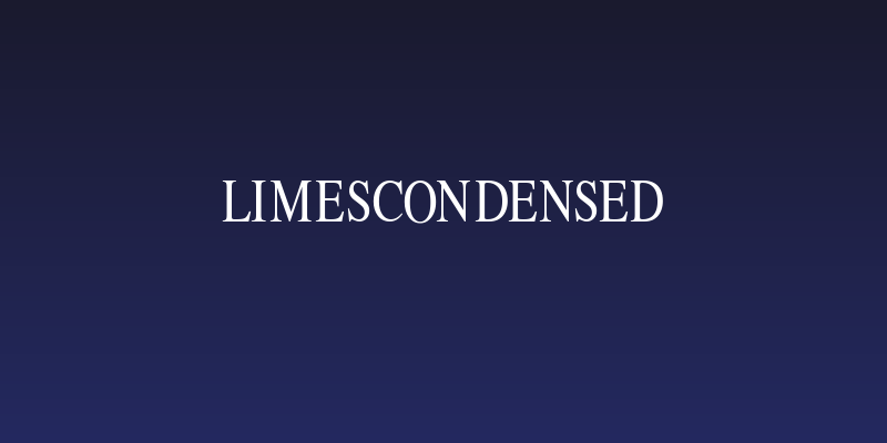 LimesCondensed Social Header