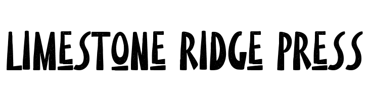 Limestone Ridge Press  フリーフォントのダウンロード