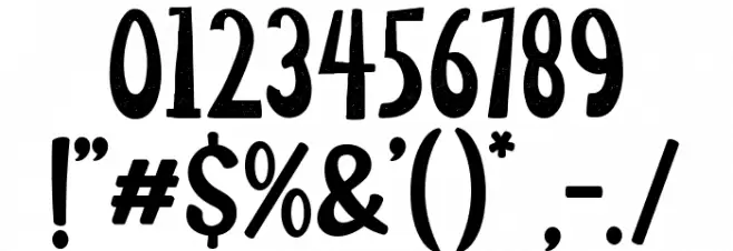 Limestone Ridge Press Font OTHER CHARS