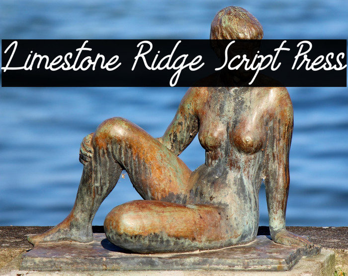 Limestone Ridge Script Press Example 2