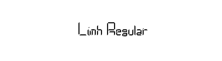 Limh Regular  font caratteri gratis