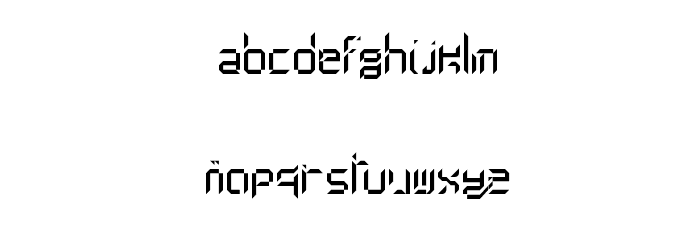Limh Regular フォント 小文字