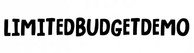 Limited Budget DEMO  تنزيل الخطوط