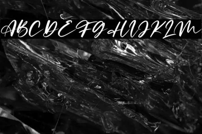 Limited Edition Font examples