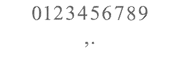 Limited Grids Regular Шрифта ДРУГИЕ символов
