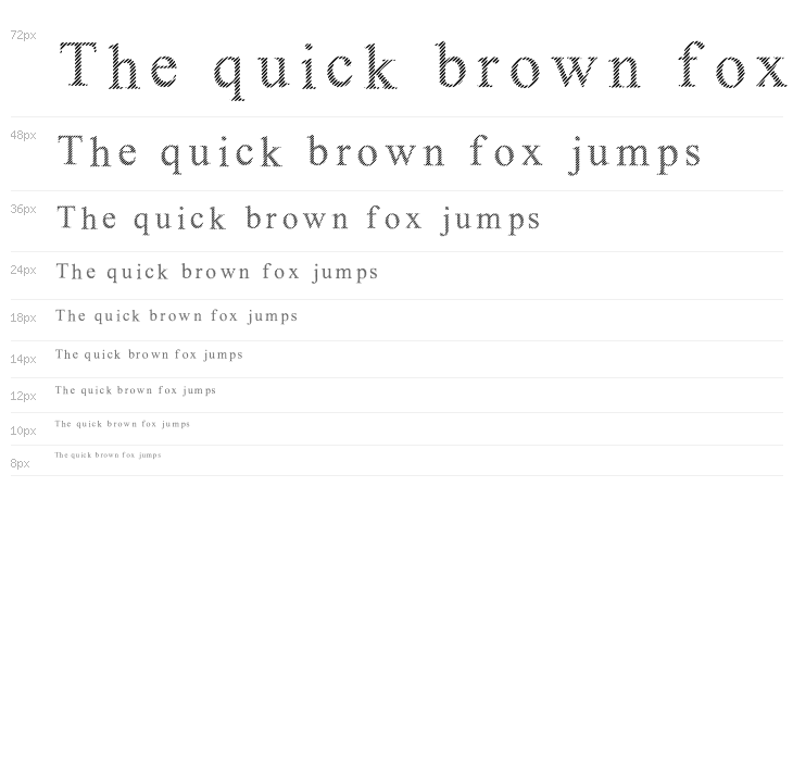 Limited Grids Regular Waterfall