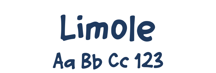 Limole Font Preview
