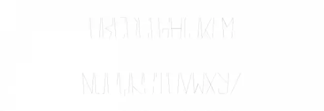 Limoline フォント 大文字