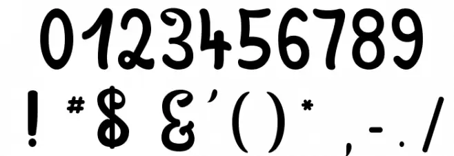 Limonade de Camomille Font OTHER CHARS