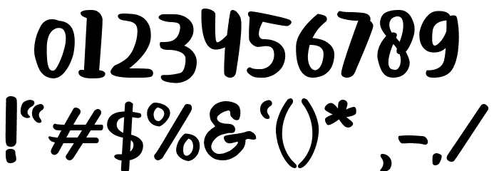 Limonea Font OTHER CHARS