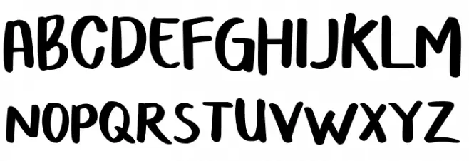 Limonea Schriftart Groß