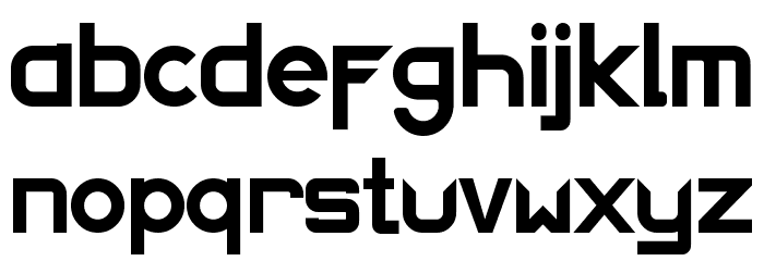 Limosin Font LOWERCASE
